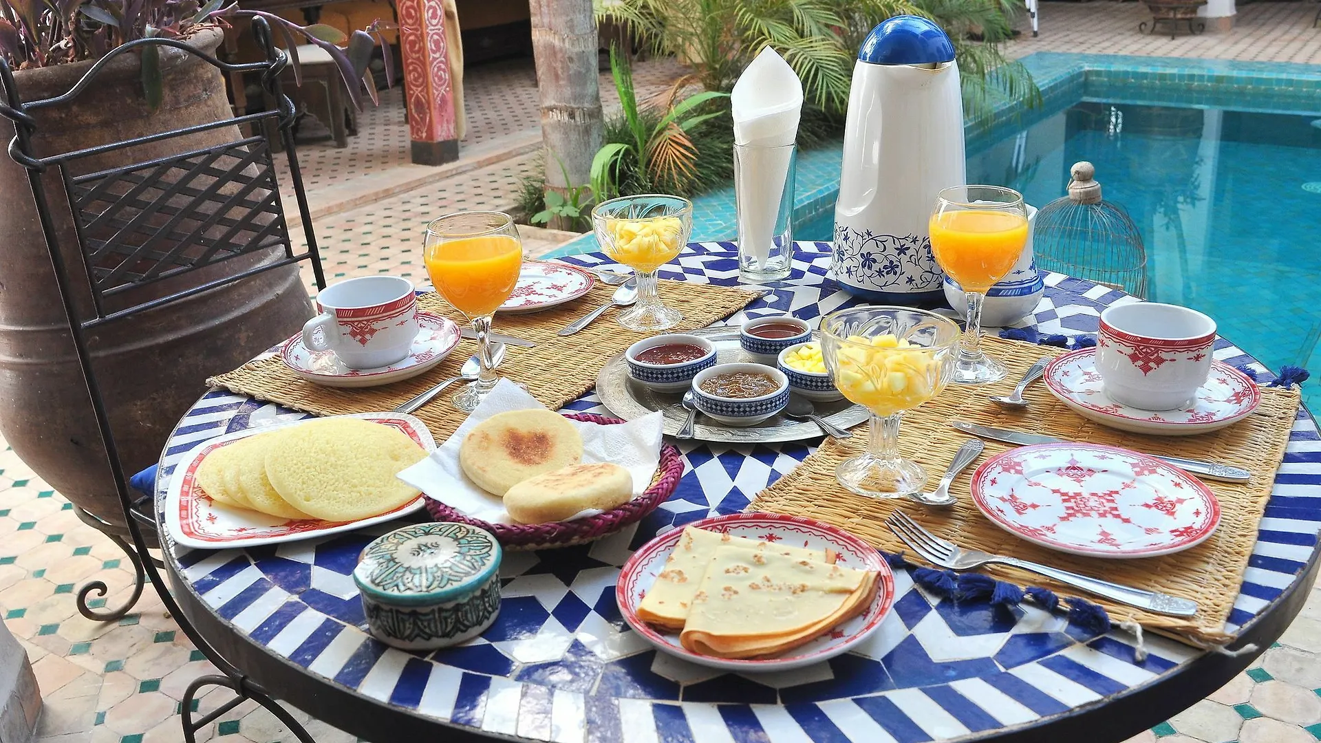 Alojamento de Acomodação e Pequeno-almoço Riad Ghali Hotel & Spa Marraquexe